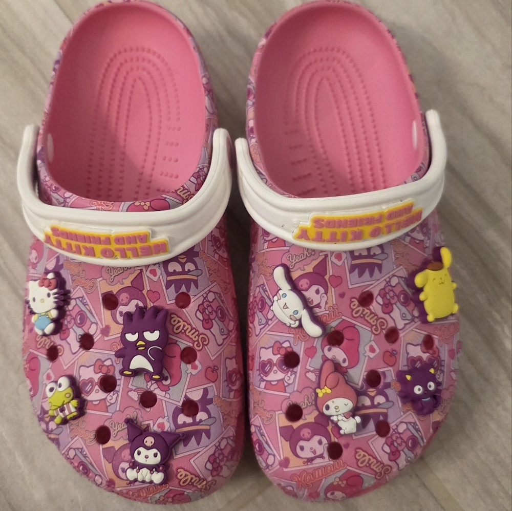Hello Kitty And Friends Crocs W8